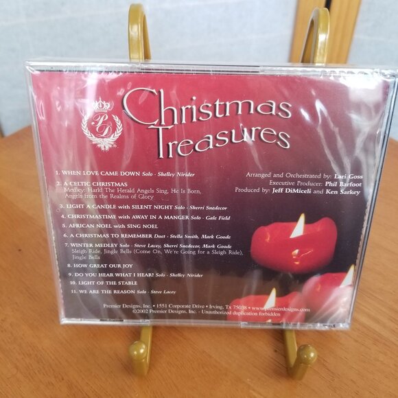 Christmas Music CD Sealed Premier Designs Limited Edition from 2002 - Picture 2 of 6